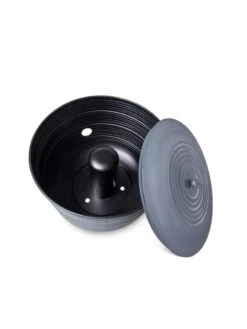 Ribbed Hose Pot With Lid -Garden Tool Store 8613332 5808