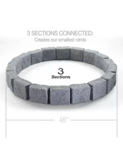 Beuta™ 6-Block Edging Section, 4 Pack 9 Beuta™ 6-Block Edging Section, 4 Pack -Garden Tool Store 8614155 04V 3 4