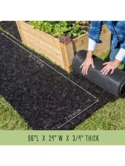 Recycled Rubber Walkway, 2' X 8' -Garden Tool Store Rubber walkway 3